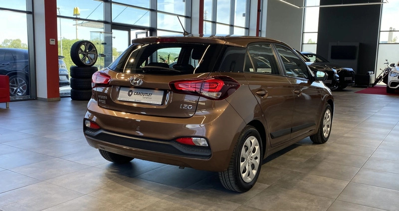 Hyundai i20 cena 48900 przebieg: 27700, rok produkcji 2018 z Miasteczko Śląskie małe 277